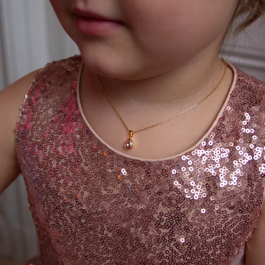 Caroline Svedbom Flower Girl Necklace/Vintage Rose (Children Size)> Halsband